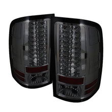 Load image into Gallery viewer, Spyder GMC Sierra 07-13 (Not fit 3500 Dually 4 Rear Wheels)LED Tail Lights Smoke ALT-YD-GS07-LED-SM - eliteracefab.com