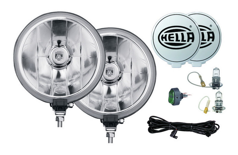 Hella 500FF 12V/55W Halogen Driving Lamp Kit - eliteracefab.com