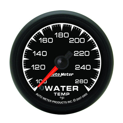 Autometer ES 52.4mm 100-260 deg. F Water Temprature Gauge 5955