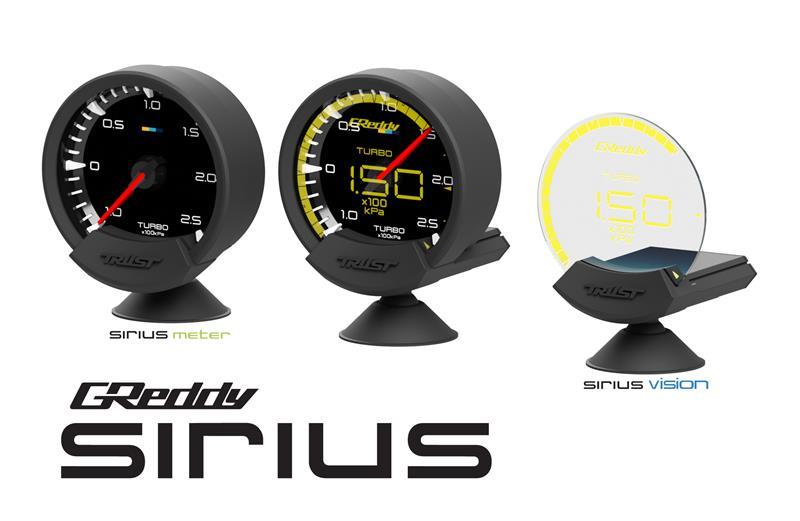 GReddy Sirius Vision 68mm Electro Luminescent Display Unit - eliteracefab.com
