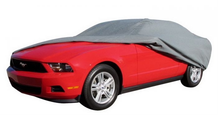 Rampage 2005-2014 Ford Mustang Car Cover - Grey - eliteracefab.com