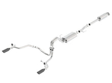 Load image into Gallery viewer, Borla 15-17 F-150 2.7/3.5L V6 EcoBoost / 5.0L V8 Black Chrome Cat-Back Touring Exhaust - eliteracefab.com