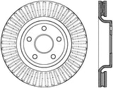 StopTech 11-13 Jeep Grand Cherokee Front Right Cryo Slotted Sport Rotor (Excludes SRT8)