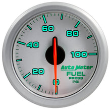 Load image into Gallery viewer, Autometer Airdrive 2-1/6in Fuel Pressure Gauge 0-100 PSI - Silver