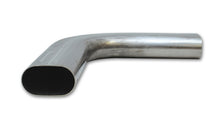 Load image into Gallery viewer, Vibrant 3in Oval (Nominal Size) T304 SS 90 deg Mandrel Bend 6in x 6in leg lengths - eliteracefab.com
