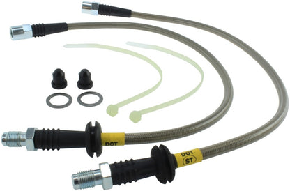 StopTech 96-02 BMW Z3 / 06-09 Z4 / 92-00 318i / 97-00 323 / 90-99 BMW 325/328 SS Front Brake Lines - eliteracefab.com