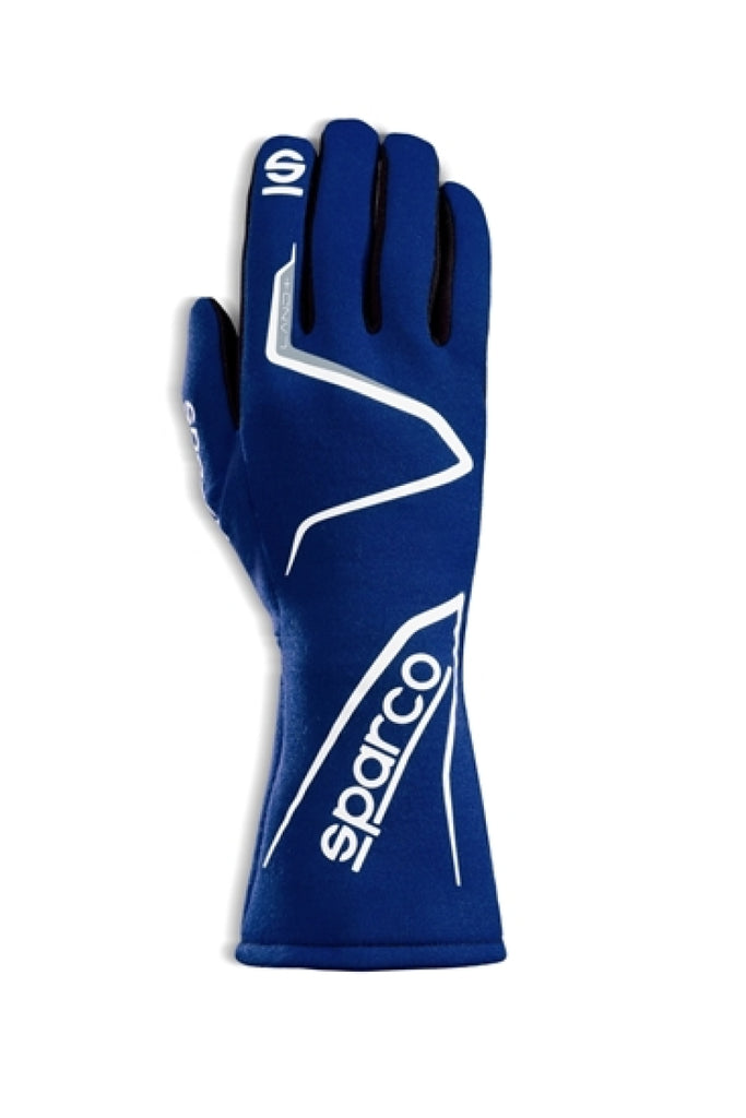 Sparco Glove Land+ 11 Elec Blue - eliteracefab.com