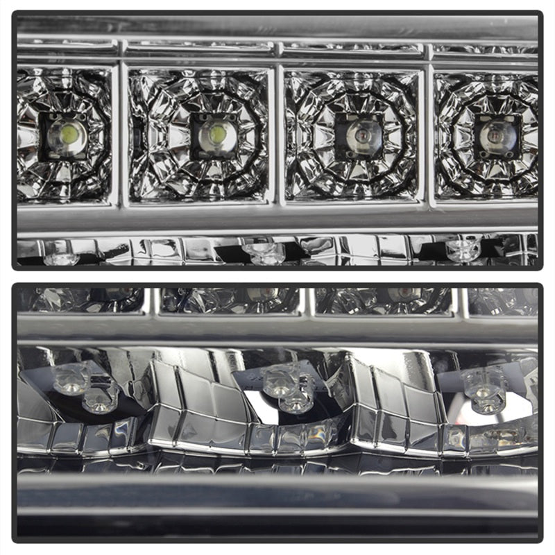 xTune 99-06 GMC Sierra (Excl Denali) Full LED Bumper Lights - Chrome (CBL-GSI99-LED-C) - eliteracefab.com