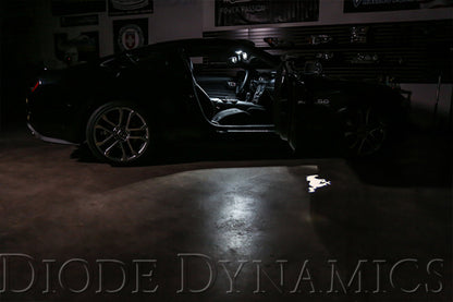 Diode Dynamics 18-19 Mustang Stage 1 Mustang Interior LED Light Kit - Cool - White Diode Dynamics