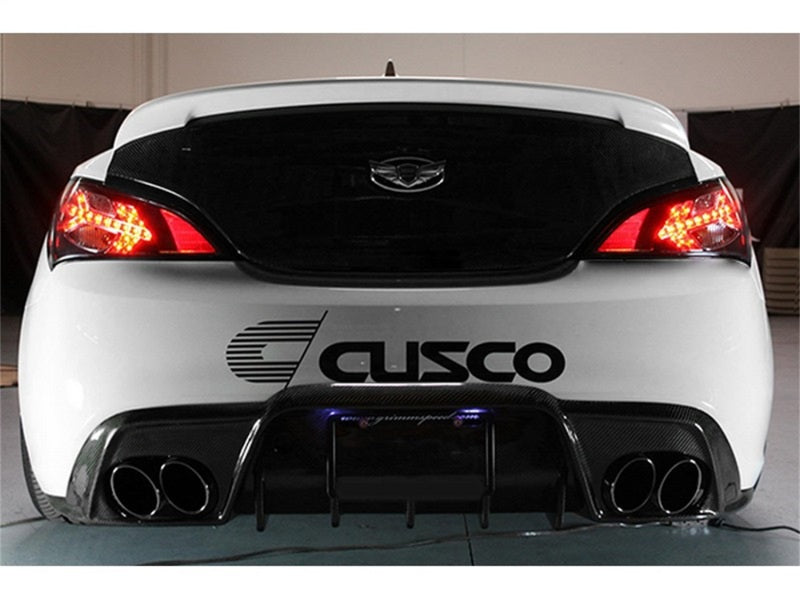 Spyder Hyundai Genesis 10-12 2Dr LED Tail Lights Black ALT-YD-HYGEN09-LED-BK - eliteracefab.com