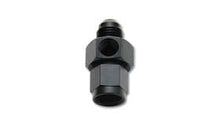 Load image into Gallery viewer, Vibrant 3/8In Tube to -6AN Female 90 Degree Union Adapter Fitting w/ Olive Inserts - eliteracefab.com