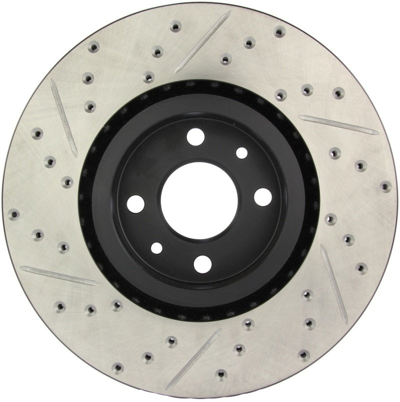 StopTech Slotted & Drilled Sport Brake Rotor - eliteracefab.com