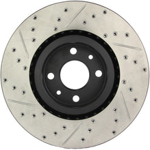 Load image into Gallery viewer, StopTech Slotted &amp; Drilled Sport Brake Rotor - eliteracefab.com