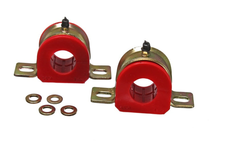 Energy Suspension 1-7/16in Swaybar Bushing Set - Red - eliteracefab.com