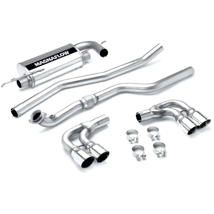 MagnaFlow 16664 2.5'' Diameter Street Series Performance Cat-Back Exhaust System - eliteracefab.com