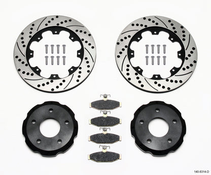 Wilwood Pro-Matrix Rear Kit Drilled 88-96 Corvette C4 Wilwood