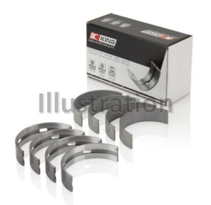 King Nissan VQ20DE, VQ25DD, VQ30DE/DD/DET, VQ35DE (Size Standard) Crankshaft Main Bearing (Set of 4) King Engine Bearings