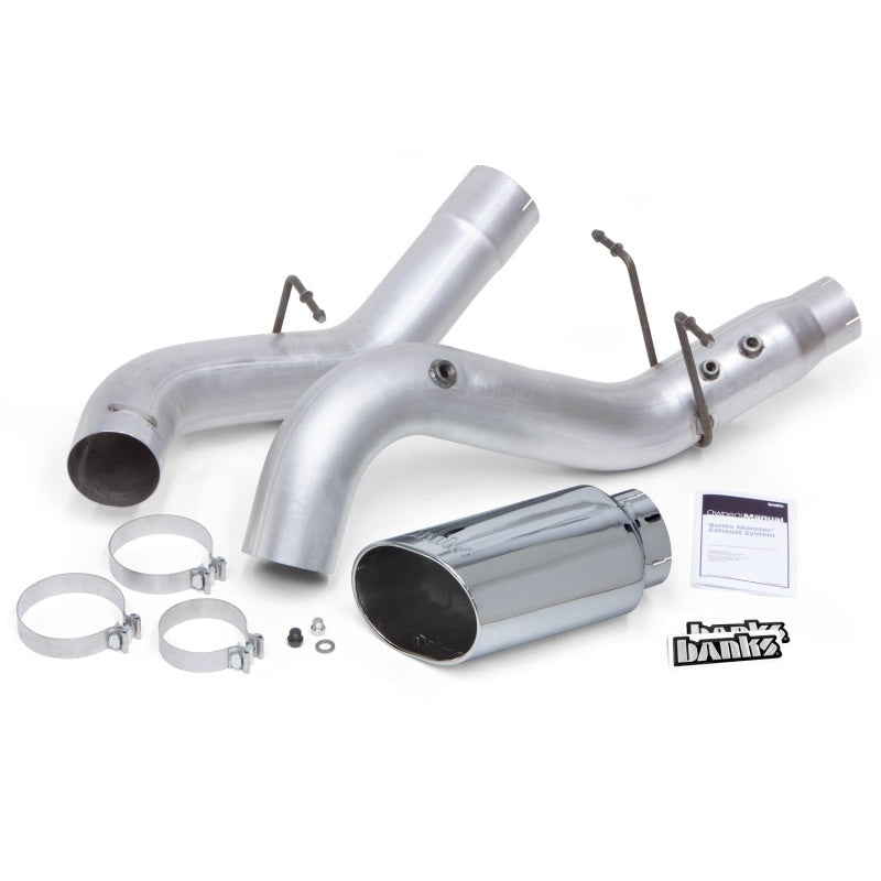 Banks Power 17-19 Chevy Duramax L5P 2500/3500 Monster Exhaust System - eliteracefab.com