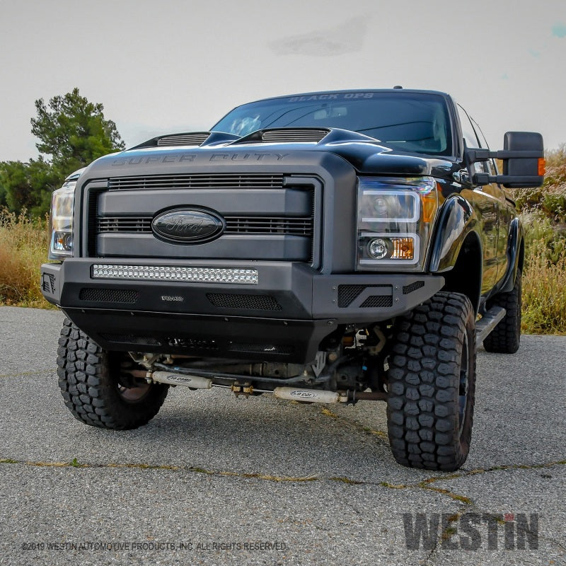 Westin 2011-2016 Ford F-250/350/450/550 Super Duty Pro-Mod Front Bumper Westin