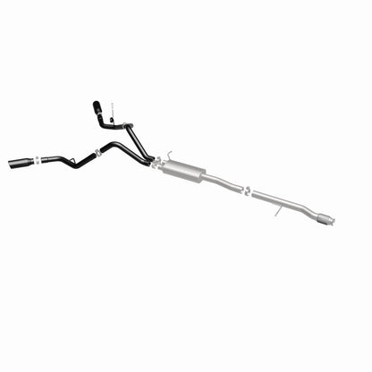 MagnaFlow SYS Cat-Back 3.5in Black Dual Split Rear Tips 14-15 Chevy Silverado/GMC Sierra 4.3L-5.3L Magnaflow