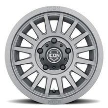 Load image into Gallery viewer, ICON Recon SLX 18x9 6x5.5 BP 25mm Offset 6in BS 95.1mm Hub Bore Charcoal Wheel