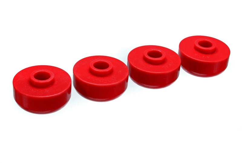 Energy Suspension 63-82 Chevrolet Corvette Red Rear Leaf Spring Bushing Set - eliteracefab.com