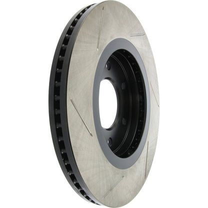 StopTech Power Slot 08-09 Infiniti QX4/QX56 / 07-09 Nissan Armada Left Front Slotted Rotor Stoptech