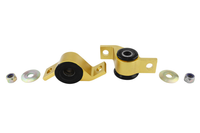 Whiteline 93-00 Subaru Impreza Non-Turbo Front Lower control arm anti-dive caster kit - eliteracefab.com