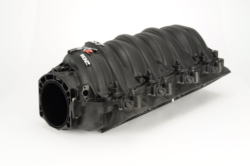 FAST LSXR Manifold 102MM Rect Port - Black - eliteracefab.com