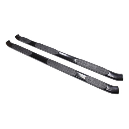 Westin 99-16 Ford F-250/350/450/550 Crew Cab (6.75 ft Bed) PRO TRAXX 5 WTW Oval Nerf Step Bars - Blk