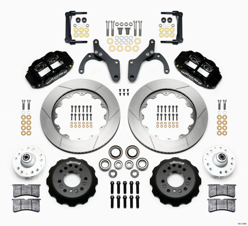 Wilwood Narrow Superlite 6R Front Hub Kit 14.00in 59-64 Chevy Impala / 63-64 Corvette Wilwood