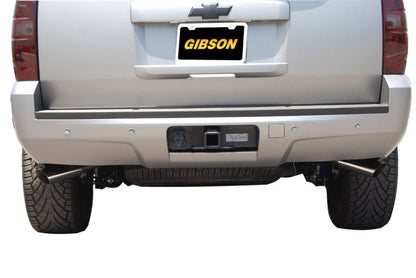 Gibson 10-14 Chevrolet Tahoe LS 5.3L 2.25in Cat-Back Dual Extreme Exhaust - Stainless - eliteracefab.com