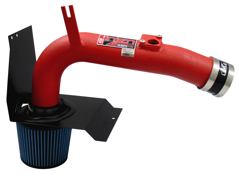 Injen 08-13 Subaru WRX/STi 2.5L (t) Wrinkle Red Cold Air Intake - eliteracefab.com