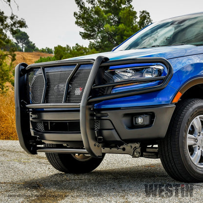 Westin 19-21 Ford Ranger HDX Grille Guard - Blk Westin