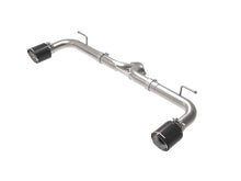 Load image into Gallery viewer, aFe Takeda 2-1/2in 304 SS Axle-Back Exhaust w/ Carbon Fiber Tips 14-18 Mazda 3 L4 2.0L/2.5L - eliteracefab.com