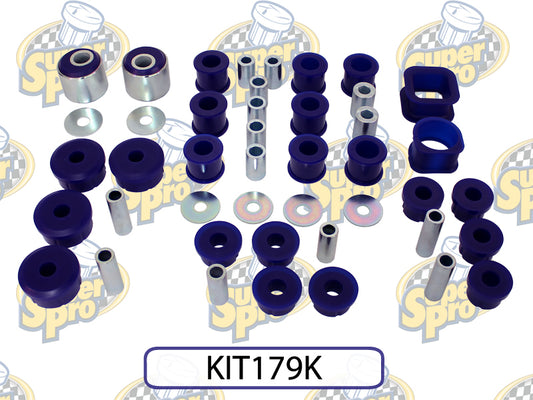 Superpro 04-07 Impreza STi Front / Rear Vehicle Enhancement Bushing Kit - eliteracefab.com