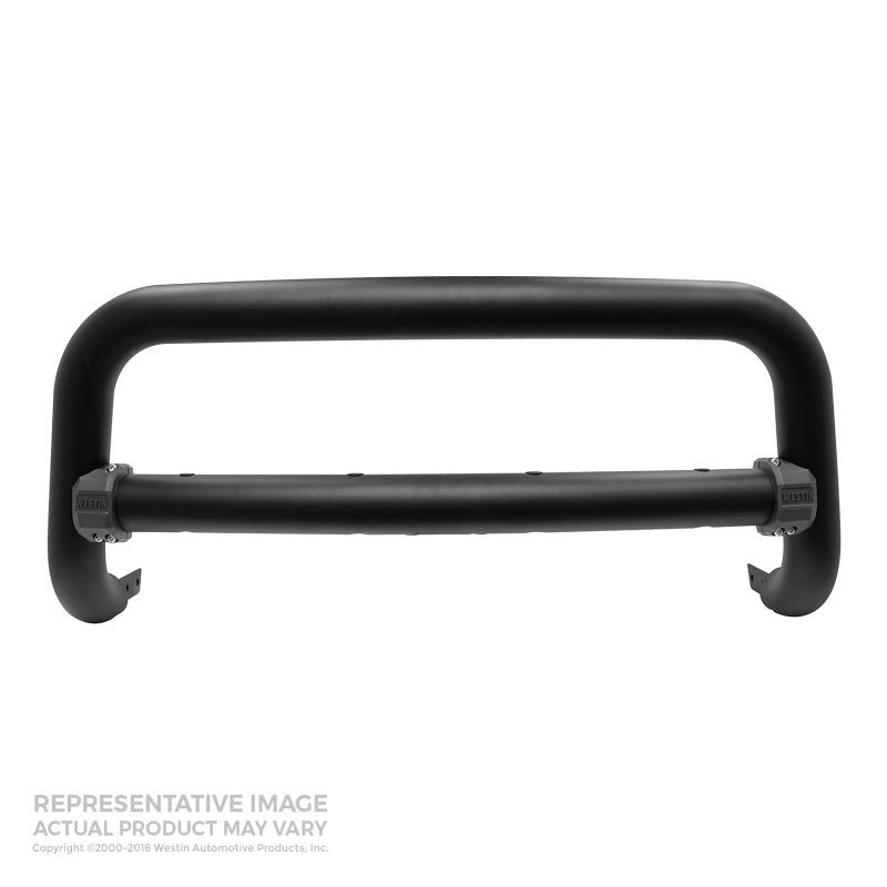 Westin 2010-2018 Ram 2500/3500 Contour 3.5in Bull Bar - Textured Black Westin