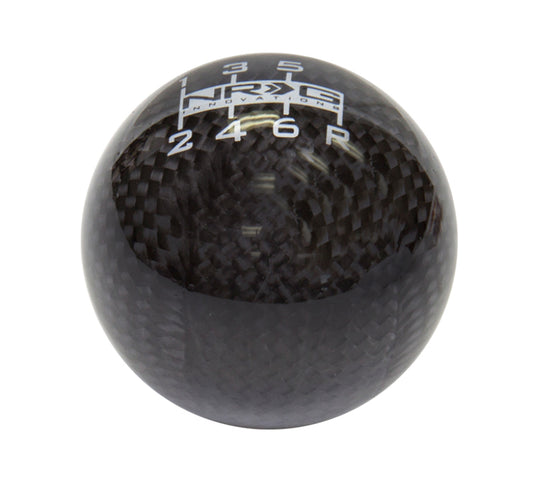 NRG Innovations Ball Style Shift Knob - Black Carbon Fiber - SK-300BC-2-W