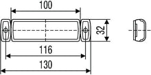 Load image into Gallery viewer, Hella 8645 Series 12V Amber Side Marker Lamp - eliteracefab.com