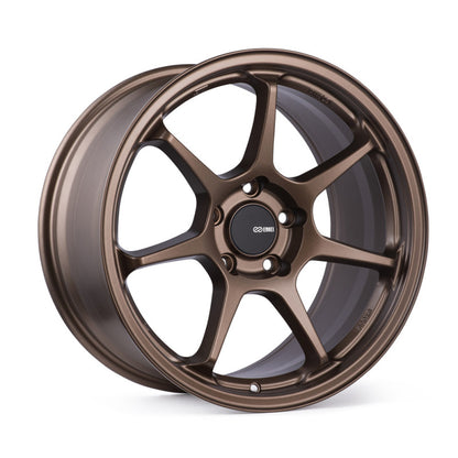 Enkei TS-7 18x9.5 5x120 45mm Offset 72.6mm Bore Matte Bronze Wheel - eliteracefab.com