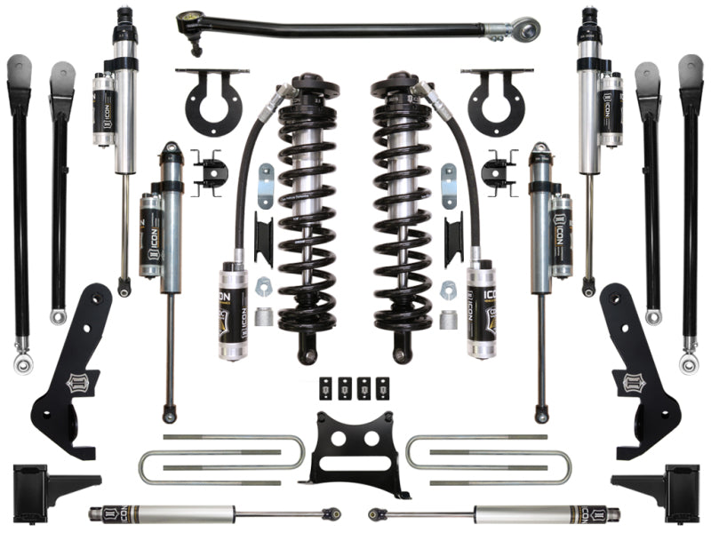 ICON 2017+ Ford F-250/F-350 4-5.5in Stage 6 Coilover Conversion System - eliteracefab.com