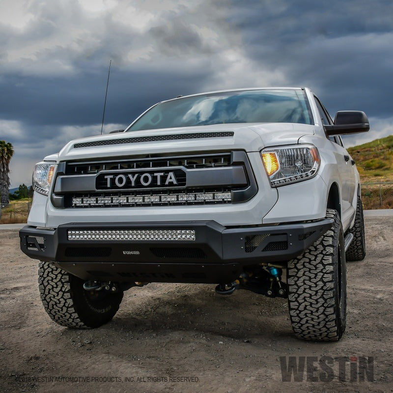 Westin 14-21 Toyota Tundra Pro-Mod Front Bumper - Tex. Blk Westin