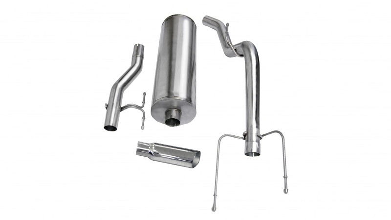 Corsa/dB 03-03 Dodge Ram Reg. Cab/Short Bed 1500 5.7L V8 Polished Sport Cat-Back Exhaust CORSA Performance