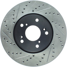 Load image into Gallery viewer, StopTech Slotted &amp; Drilled Sport Brake Rotor Front Right 13 Honda Accord Sport - eliteracefab.com