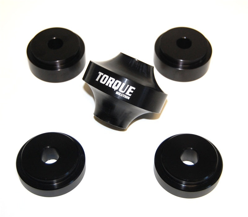 Torque Solution Solid Differential Bushing w/ Billet Inserts: Mitsubishi Evolution X MR & GSR 2008+ - eliteracefab.com