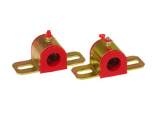 Load image into Gallery viewer, Prothane Universal Greasable Sway Bar Bushings - 15/16in - Type B Bracket - Red