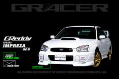GReddy Gracer Front Lip Spoiler FRP Subaru WRX STI 2002-2005 - eliteracefab.com
