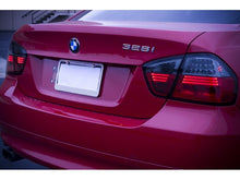 Load image into Gallery viewer, Spyder BMW E90 3-Series 06-08 4Dr LED Tail Lights Red Smoke ALT-YD-BE9006-LED-RS - eliteracefab.com