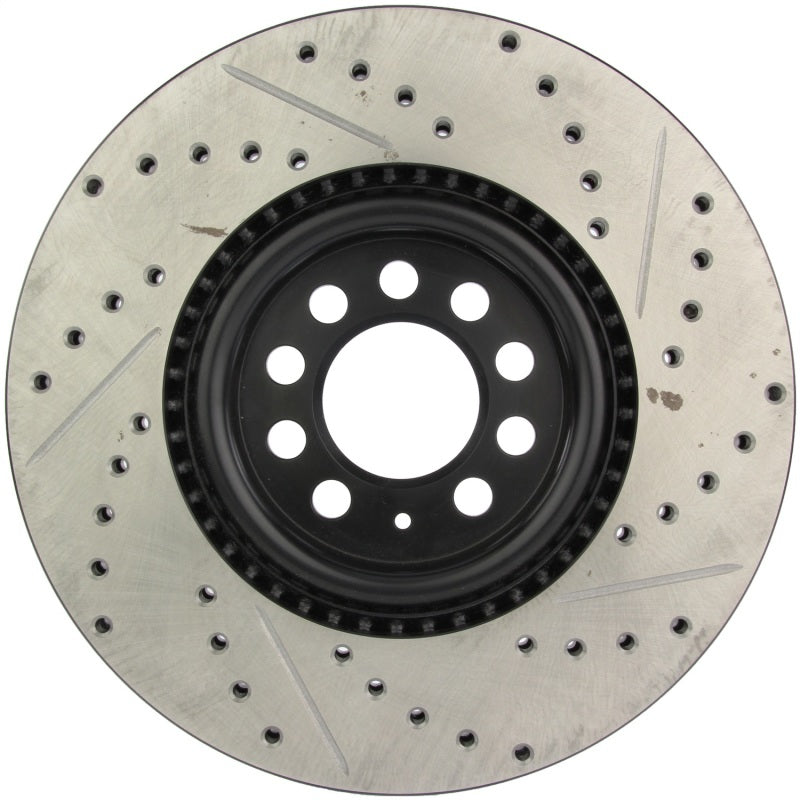 StopTech Slotted & Drilled Sport Brake Rotor - eliteracefab.com