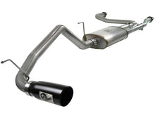 Load image into Gallery viewer, aFe MACHForce XP Exhaust Cat-Back 2.5/3in SS-409 w/ Black Tip 04-12 Nissan Titan V8 5.6L - eliteracefab.com